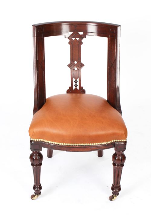 fig 3. Antique Set 14 Scottish Athenian Dining Chairs C1815 19th Century
