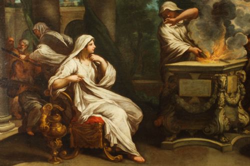fig 5. Antique Oil Painting