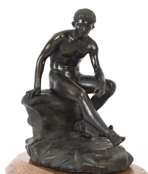 fig 2. Antique Italian Bronze Sculpture Mercury Hermes Chiurazzi & Fils 19thC
