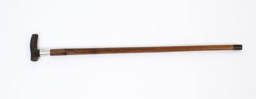 Antique English Horn & Malacca Sword / Walking Stick Cane 19th Century
