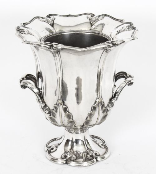 fig 1. Antique Old Sheffield Plate Wine Cooler C1790 18th C
