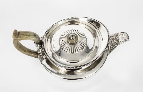 fig 6. Antique Rare Georgian Sterling Silver Teapot by Paul Storr 1817 19th Century