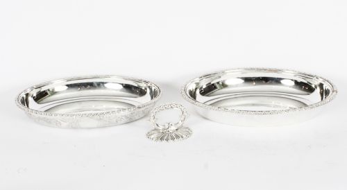 ANTIQUE PAIR ENTREE DISHES CRESSWICK C1820 19TH CENTURY - ADDITIONAL PHOTO 8