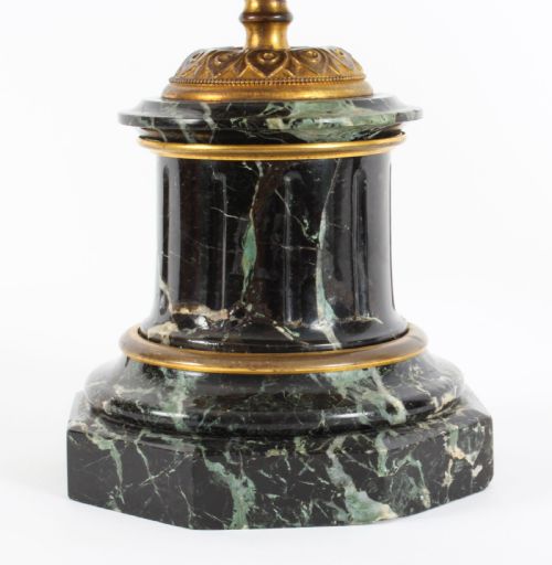 ANTIQUE PAIR FRENCH GRAND TOUR SILVERED BRONZE PEDESTAL URNS C1860 19TH C - ADDITIONAL PHOTO 20