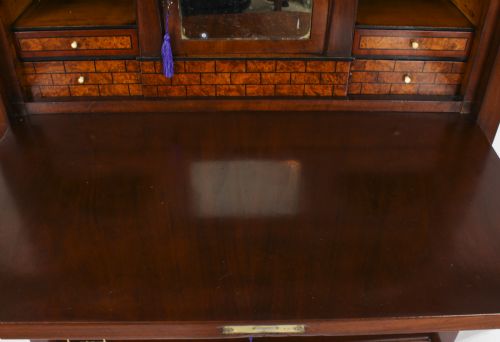 ANTIQUE BIEDERMEIER SECRETAIRE CHEST SECRETAIRE ABATTANT19TH C - ADDITIONAL PHOTO 11