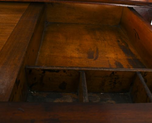 ANTIQUE BIEDERMEIER SECRETAIRE CHEST SECRETAIRE ABATTANT19TH C - ADDITIONAL PHOTO 15
