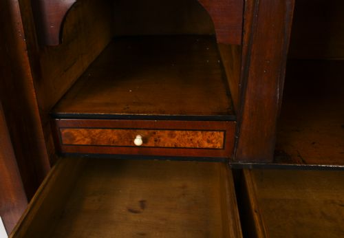 ANTIQUE BIEDERMEIER SECRETAIRE CHEST SECRETAIRE ABATTANT19TH C - ADDITIONAL PHOTO 16