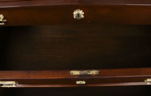 ANTIQUE BIEDERMEIER SECRETAIRE CHEST SECRETAIRE ABATTANT19TH C - ADDITIONAL PHOTO 19