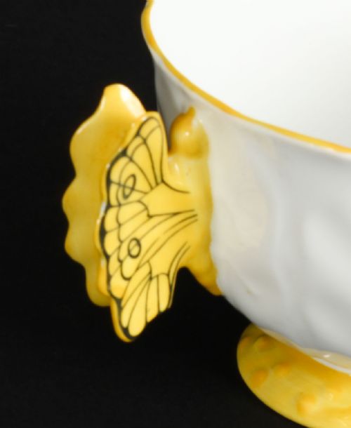 fig 3. Antique Art Deco Aynsley Bone China Butterfly Tea Set C1920