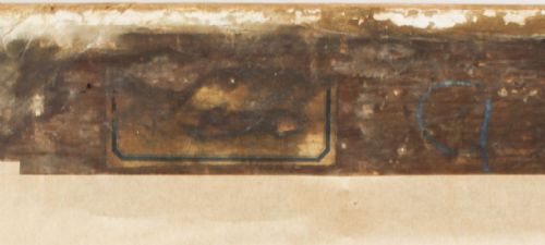 ANTIQUE ITALIAN SCHOOL OIL PAINTING YOUNG LADY READING A SCROLL 19TH C - ADDITIONAL PHOTO 16