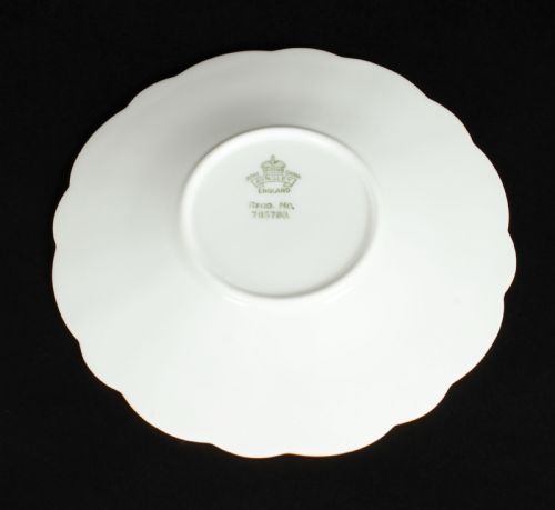 ANTIQUE ART DECO AYNSLEY BONE CHINA BUTTERFLY TRIO C1920 - ADDITIONAL PHOTO 14