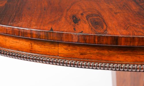 fig 6. Antique William IV Centre Breakfast Table by Gillows C1830 19th C
