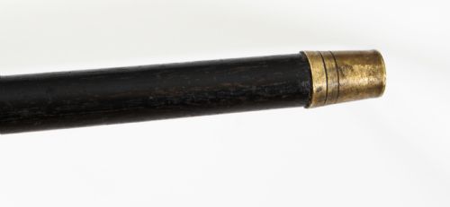 fig 6. Antique Ladies Walking Cane Stick with Sevres Porcelain Handle 19th C
