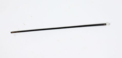 Antique Silver & Ebonised Walking Stick Cane John Coakley Dated 1870
