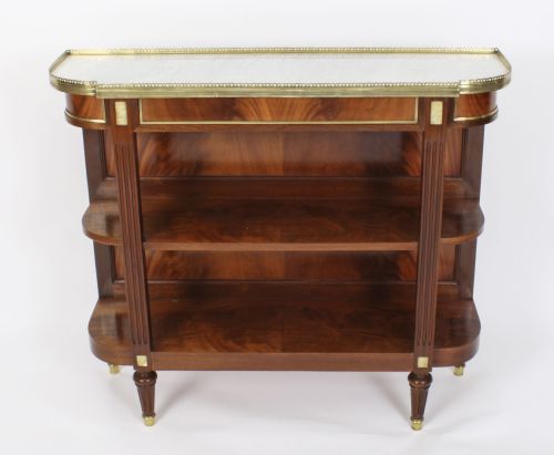 fig 1. Antique French Directoire Buffet Sideboard Serving Table 19th C