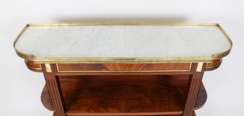 fig 2. Antique French Directoire Buffet Sideboard Serving Table 19th C