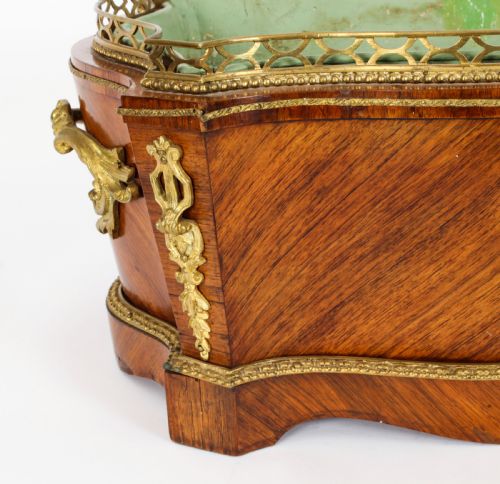 fig 7. Antique French Sevres Porcelain Ormolu Mounted Jardiniere 19th Century