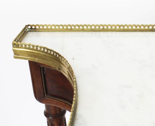 fig 5. Antique French Directoire Console Side Table C1840 19th C