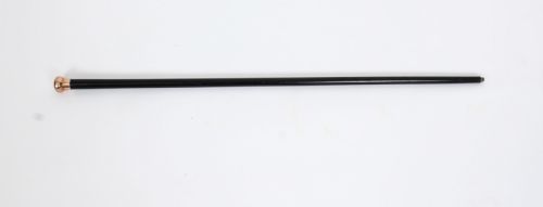 Antique Walking Stick Cane 9 Ct Gold Pommel Late 19th Century
