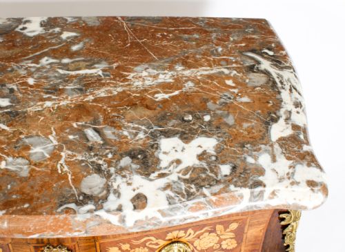 fig 4. Antique French Louis XVI Marquetry Commode Chest 18th C