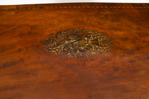 fig 2. Antique George III Sheraton Painted Chest Drawers Late18th Century
