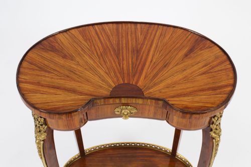 fig 2. Antique French kingwood Kidney IOccasional Side Table c.1860