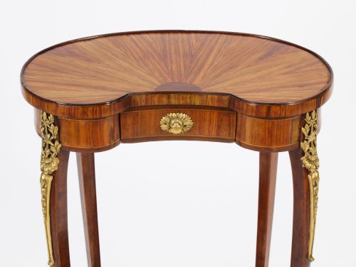 fig 3. Antique French kingwood Kidney IOccasional Side Table c.1860