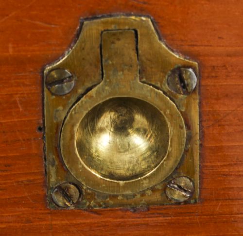 ANTIQUE VICTORIAN TABLE TOP JEWELLERY COLLECTORS CABINET 19TH C - ADDITIONAL PHOTO 13
