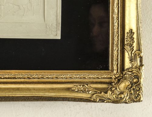 ANTIQUE SET OF THREE BOX FRAMED GRAND TOUR GIOVANNI LIBEROTTI INTAGLIOS 19TH C - ADDITIONAL PHOTO 8