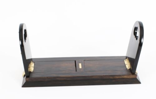 ANTIQUE ENGLISH COROMANDEL ORMOLU MOUNTED FOUR PIECE DESK SET MID 19TH C - ADDITIONAL PHOTO 7