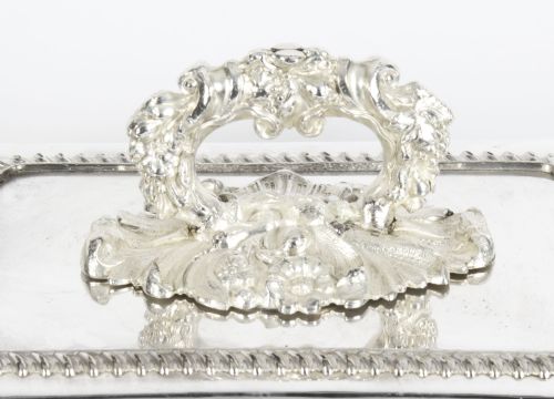 ANTIQUE PAIR ENTREE DISHES MATTHEW LINWOOD C1820 19TH CENTURY - ADDITIONAL PHOTO 4