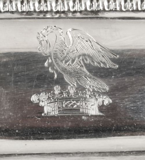 fig 1. Antique Old George III Sheffield Silver Plated Butter Dish 19th C
