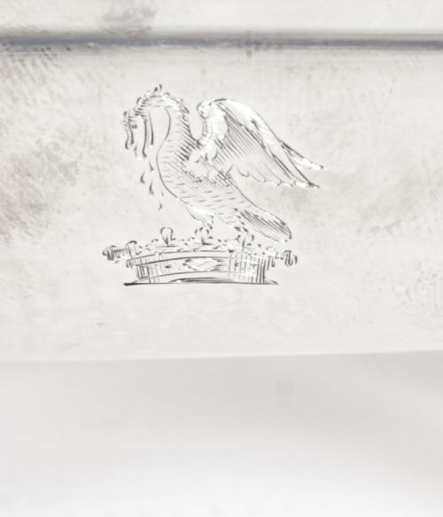 fig 2. Antique Old George III Sheffield Silver Plated Butter Dish 19th C
