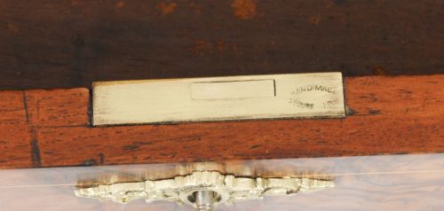 ANTIQUE FRENCH BURR WALNUT SEVRES ORMOLU MOUNTED WRITING TABLE 19TH C - ADDITIONAL PHOTO 12