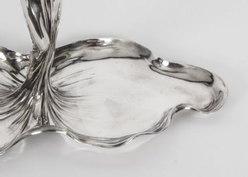 fig 6. Antique WMF Silver Plated Sweets / Visiting Card / Key/ Tray Circa 1900