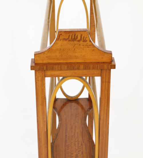 fig 6. Antique Victorian Satinwood Towel Rail c.1880 19th Century