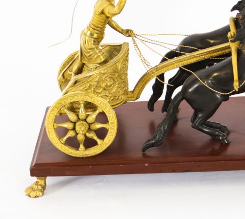fig 2. Antique Grand Tour Bronze Sculpture of Greek Charioteer 19th C