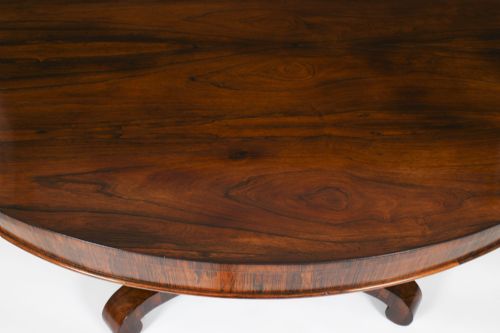 fig 6. Antique William IV Oval Loo Breakfast Dining Table c.1835 19th C