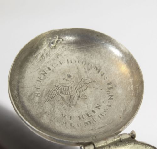 fig 2. Antique Napoleon Bonaparte Silver Walking Stick Cane C1840 19th Century