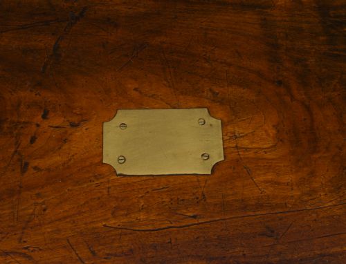 fig 4. Antique Military Camphorwood Trunk Coffer 19th C
