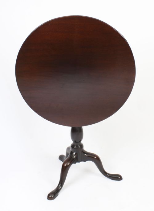 Antique Bridcage Tip Top Occasional Wine Table C1765 18th C