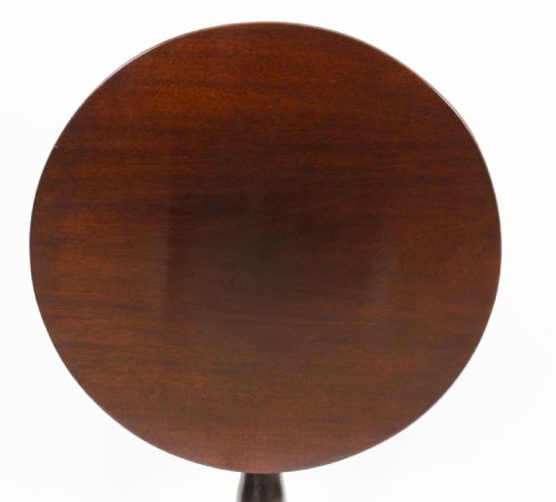 fig 2. Antique Bridcage Tip Top Occasional Wine Table C1765 18th C