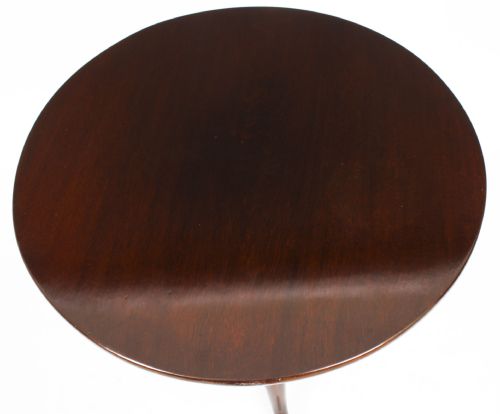 fig 3. Antique Bridcage Tip Top Occasional Wine Table C1765 18th C