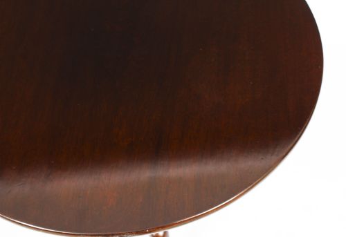 fig 4. Antique Bridcage Tip Top Occasional Wine Table C1765 18th C