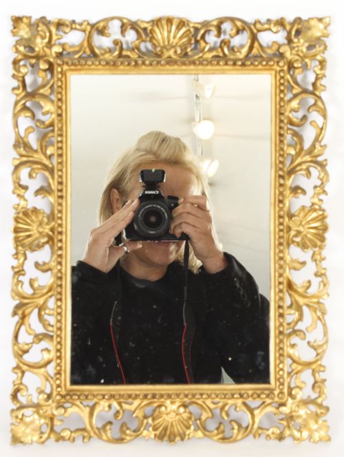 ANTIQUE ITALIAN GILTWOOD FLORENTINE MIRROR 19TH CENTURY 40 X 30CM - ADDITIONAL PHOTO 10
