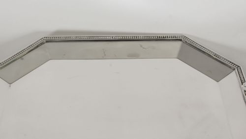 fig 3. Antique Large French Silver Plated Twin Handled Tray by Christofle C1930