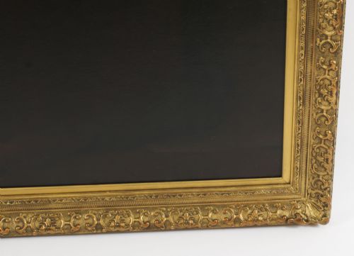 ANTIQUE PAINTING OUR LADY OF THE ROSARY AFTER BARTOLOM MURILLO 175X125C 19TH C - ADDITIONAL PHOTO 6