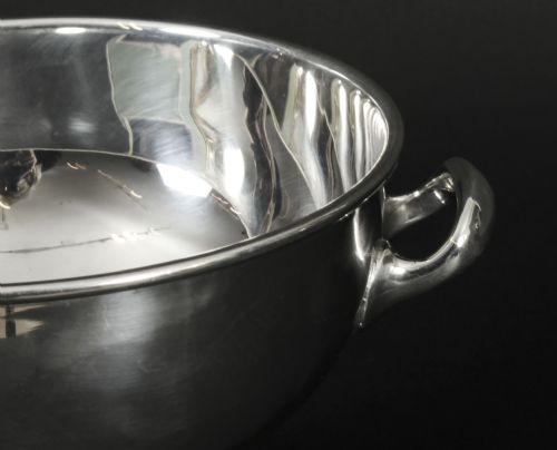 fig 2. Antique Art Deco Silver Plate on Copper Ice Bucket Mappin & Webb Circa 1920