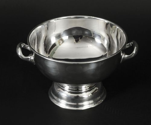fig 5. Antique Art Deco Silver Plate on Copper Ice Bucket Mappin & Webb Circa 1920