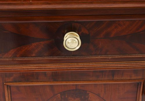 fig 4. Antique Four Door Breakfront Bookcase by Edwards & Roberts 19th C